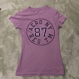 Aeropostal graphic tee shirt. size: xs